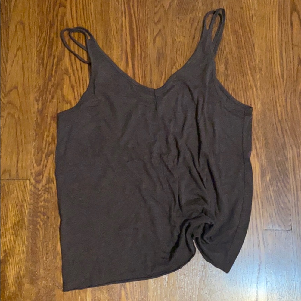 Alo Strappy tank with cut outs in the back